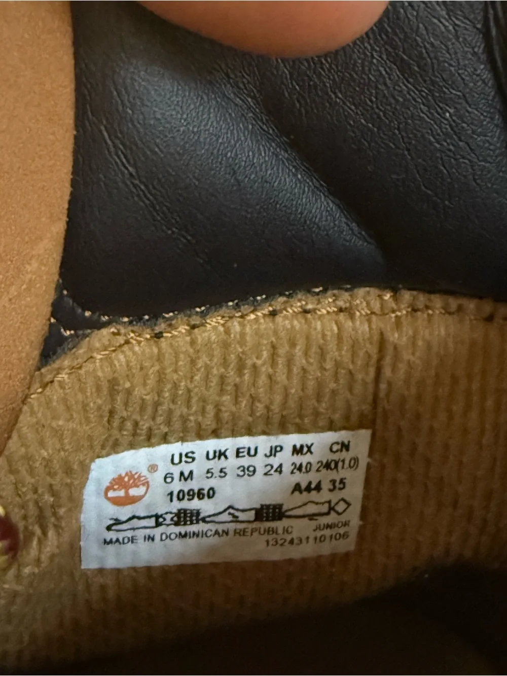 Timberland Wheat Nubuck Lace-Up Work Boot - Honey Brown